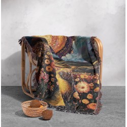 Starry Night Road Woven...