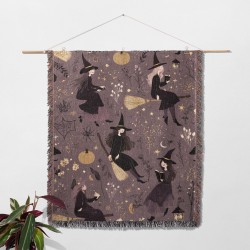 Witches & Magic Woven Blanket