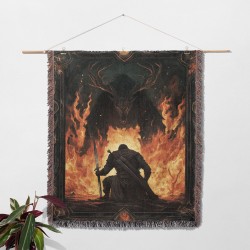 Warrior’s Oath Woven Blanket