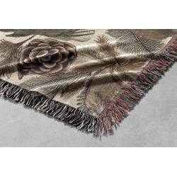 Botanical Butterfly Woven...