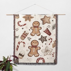 Gingerbread Holiday Woven...